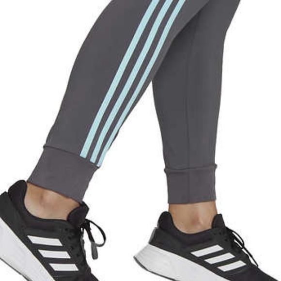 Adidas NEW 3 Stripped Jogger with Pockets - Picture 3 of 8